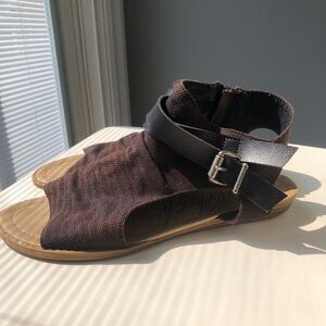 Blowfish Black Sandals